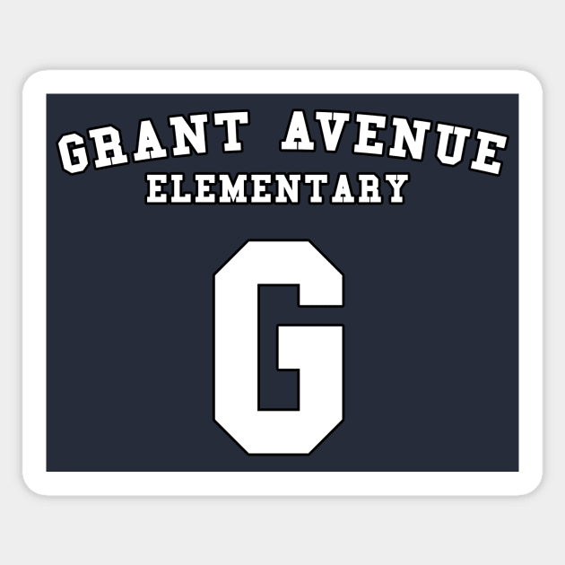 Grant Avenue Sticker by Vandalay Industries